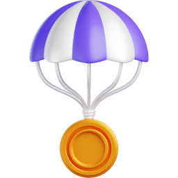 airdrop 3d icon