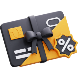 crypto card discount 3d icon