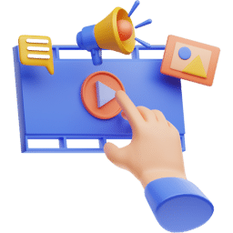 interactive content 3d icon