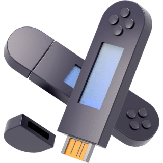 starter pack hardware wallet 3d illustration