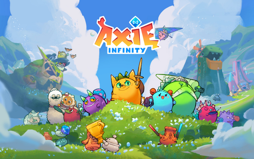 play to earn crypto game review axie infinity banner image