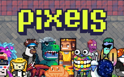 play to earn crypto game review pixels banner image