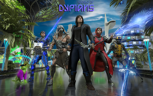 play to earn crypto game review world of dypians banner image