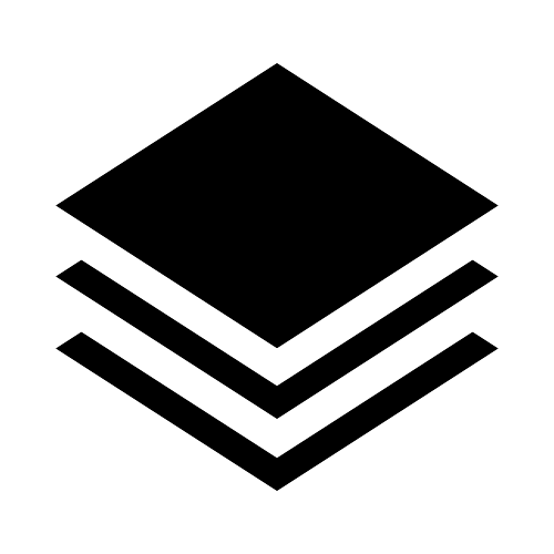 the block note logo black