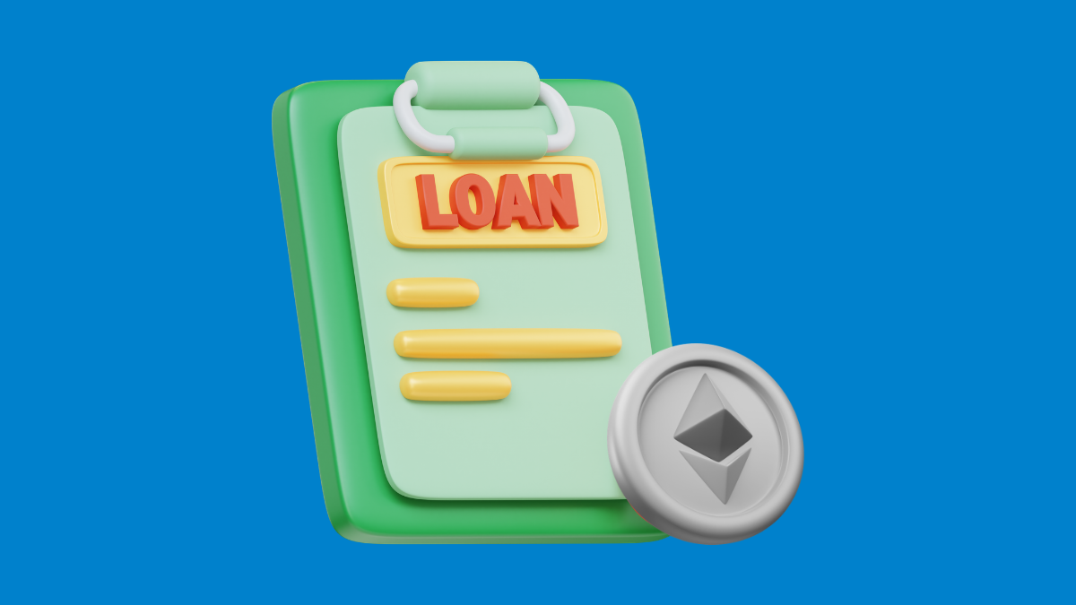 crypto backed loan glossary banner image